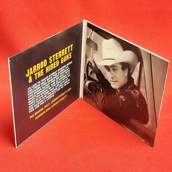 Jarrod Sterrett & The Hired Guns Honky Tonk Hero CD 2015 Signed - Picture 5 of 8